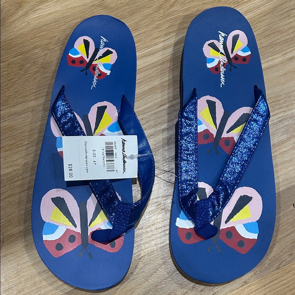 Hanna Andersson flip flops NWT